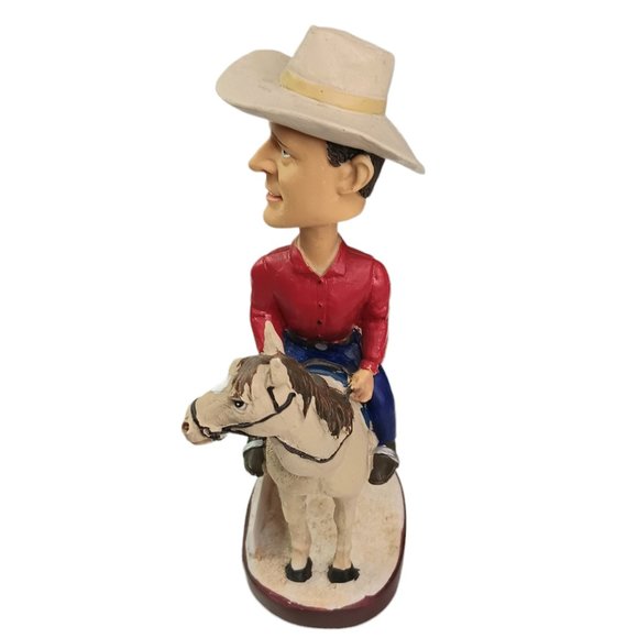 Nolan Ryan Bobblehead Doll On Horse State Bank - Picture 2 of 11